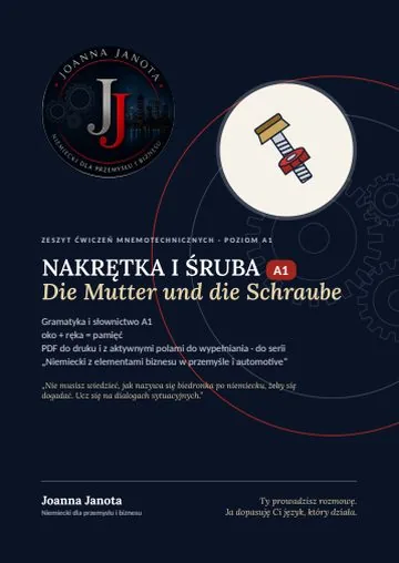 Zeszyt ćwiczeń Nakrętka i śruba